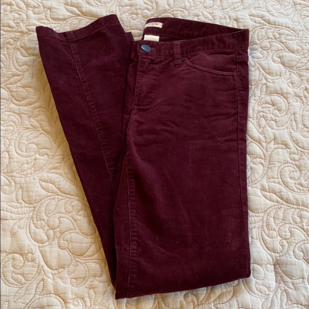 EUC j crew corduroy pants